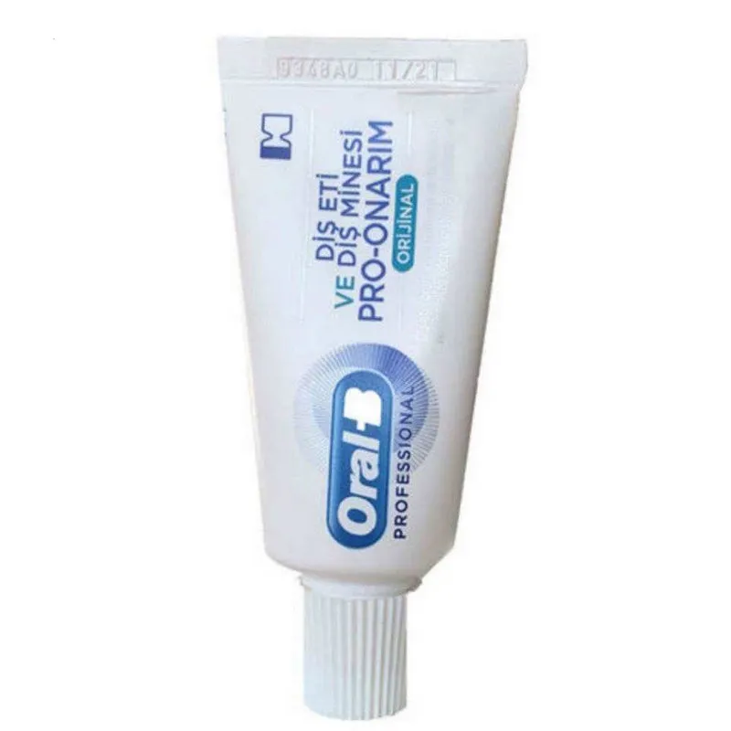 مسواک اورال-بی مدل Pro-Expert با برس متوسط بسته 2 عددی به همراه خمیر دندان مدلOnarim حجم 15 میلی لیتر - تصویر 2