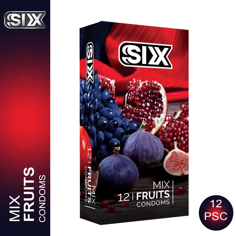 کاندوم سیکس مدل MixFruit12 مجموعه 12 عددی - تصویر 2