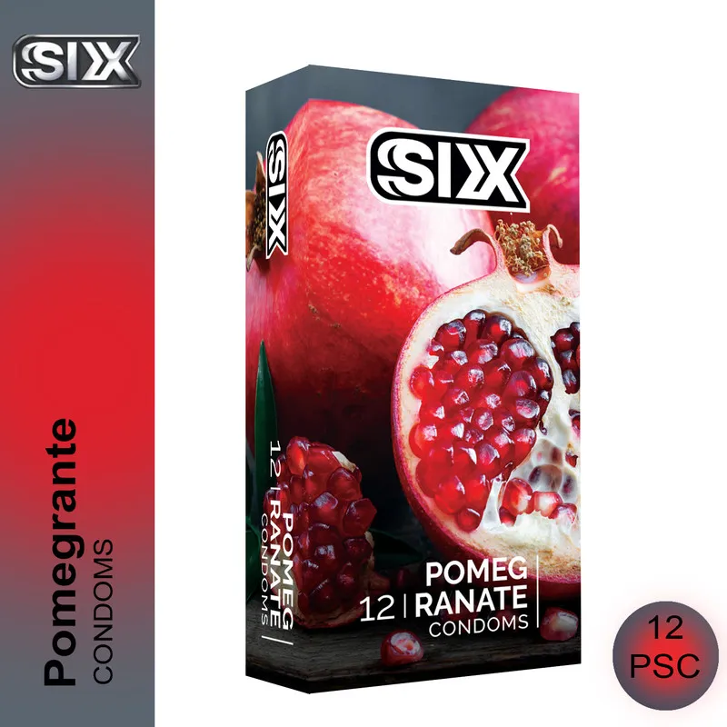 کاندوم سیکس مدل Pomegrante12 مجموعه 12 عددی - تصویر 2