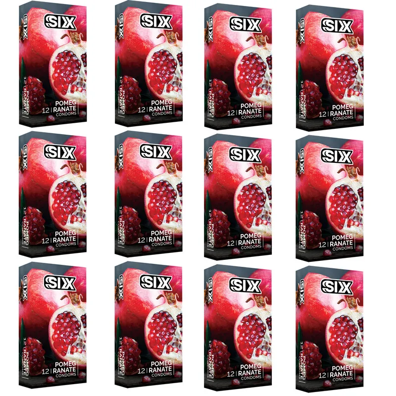کاندوم سیکس مدل Pomegrante12 مجموعه 12 عددی - تصویر 3