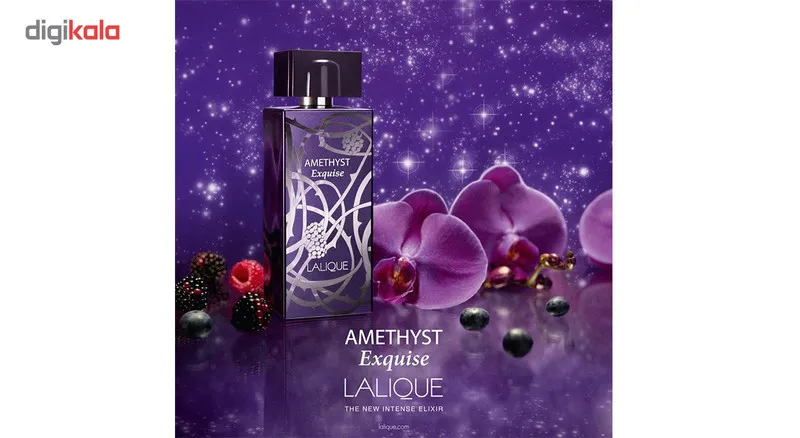 ادو پرفیوم زنانه لالیک مدل Amethyst Exquise حجم 100 میلی لیتر - تصویر 3