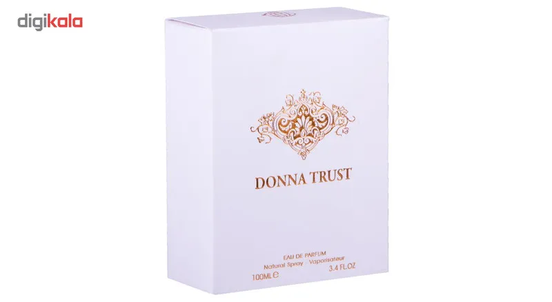 ادوپرفیوم زنانه فراگرنس ورد مدل Donna Trust حجم 100 میلی لیتر - تصویر 3