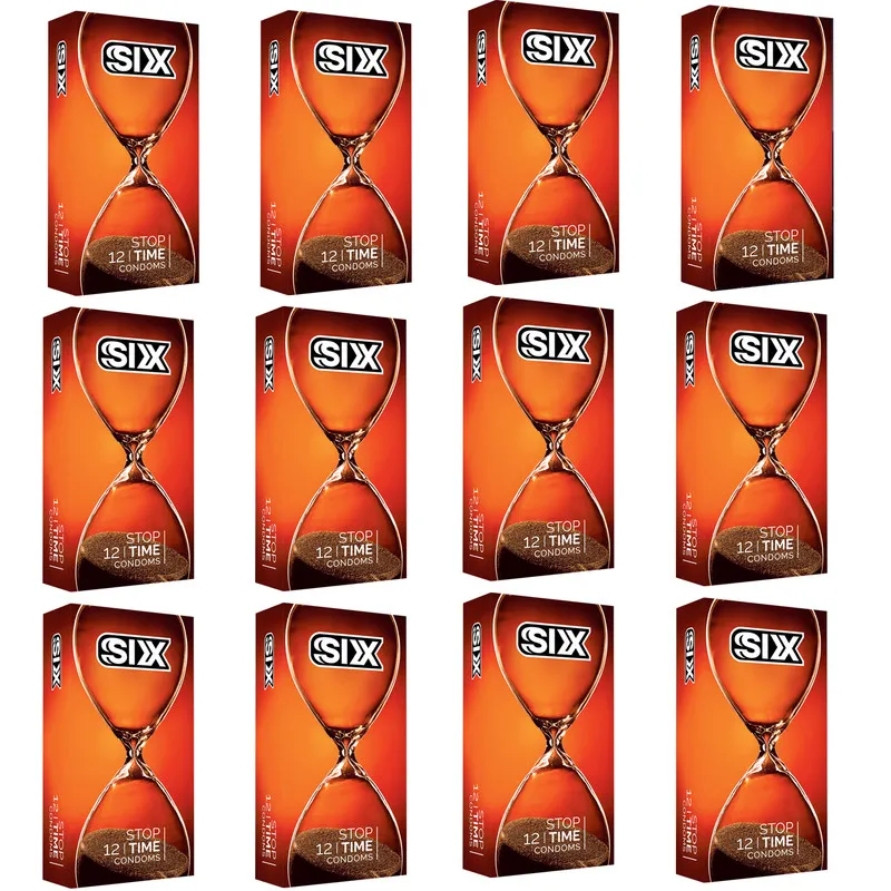 کاندوم سیکس مدل STOPTIME12 مجموعه 12 عددی