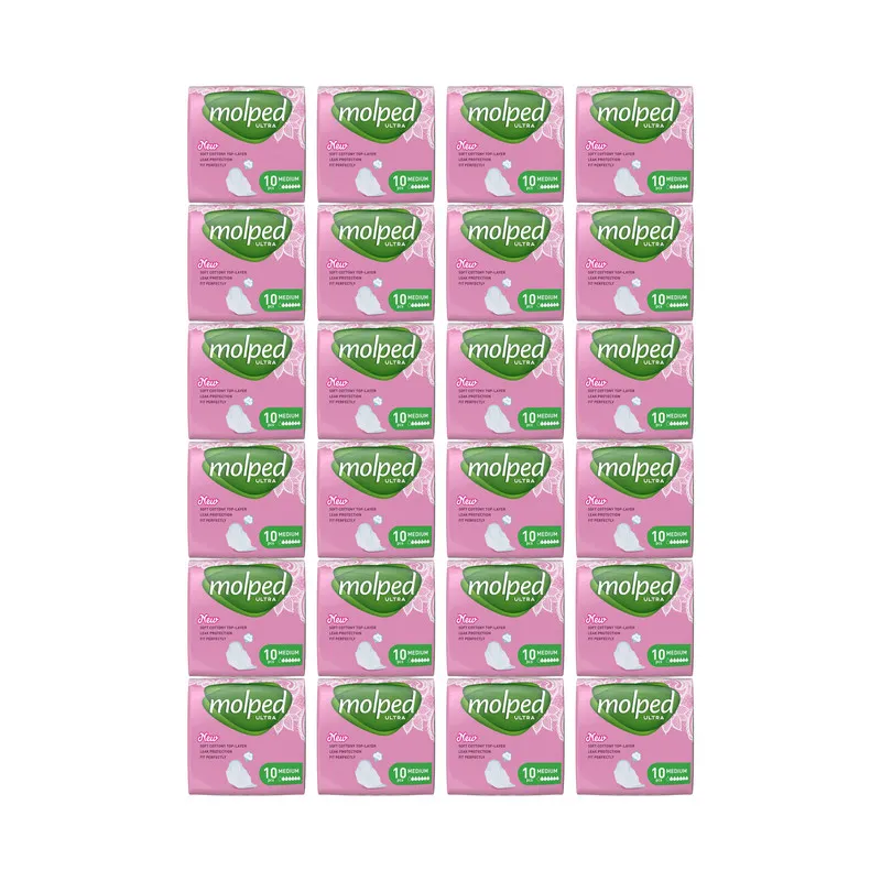 نوار بهداشتی مولپد مدل Ultra Medium مجموعه 24 عددی