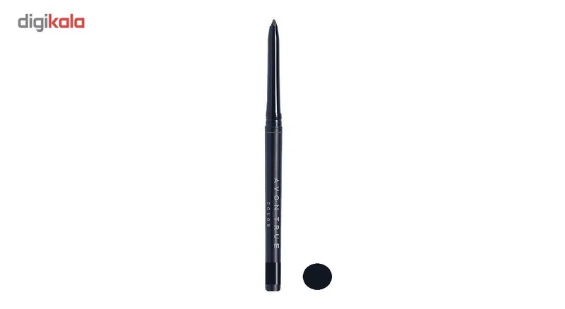 مداد چشم آون مدل True Color Glimmerstick Diamonds Eyeliner رنگ Black Ice - تصویر 2