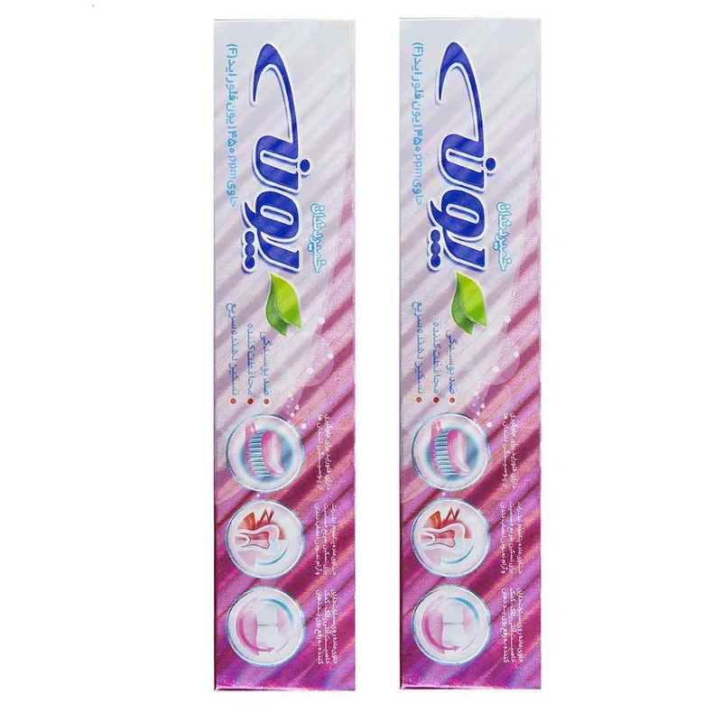 خمیر دندان پونه مدل sensitive حجم 100 میلی لیتر بسته 2 عددی - تصویر 2