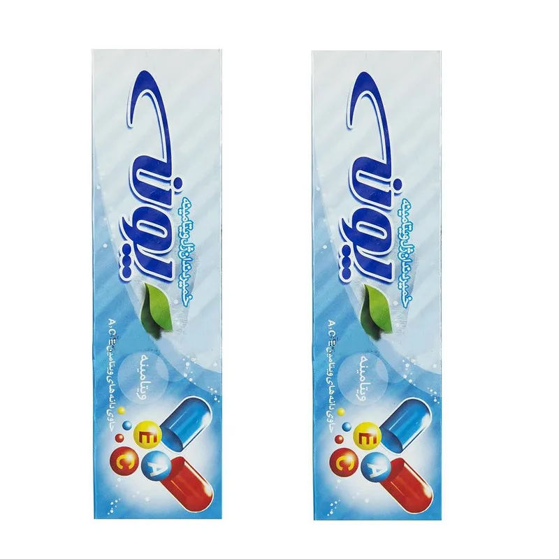 خمیر دندان پونه مدل Vitamins حجم 100 میلی لیتر بسته 2 عددی