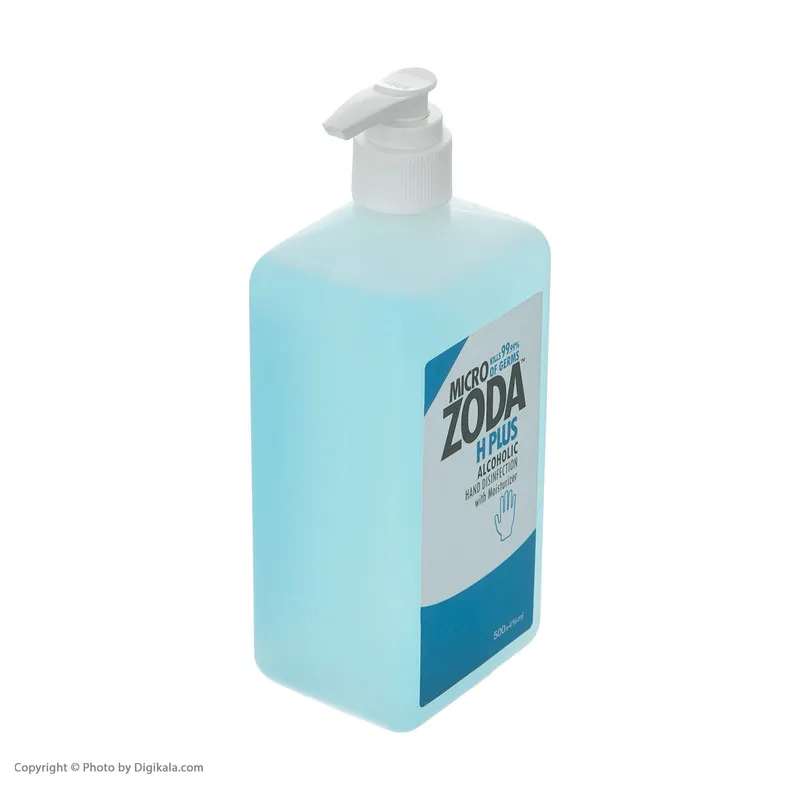 محلول ضدعفونی کننده میکرو زدا مدل 01 حجم 500 میلی لیتر - تصویر 2
