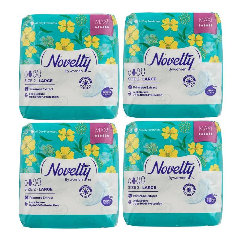 نوار بهداشتی ناولتی مدل Maxi Chamomile مجموعه 4 عددی - تصویر 2