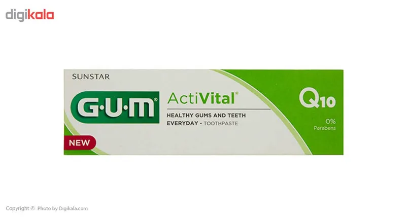 خمیر دندان جی یو ام مدل Activital حجم 75 میلی لیتر - تصویر 5