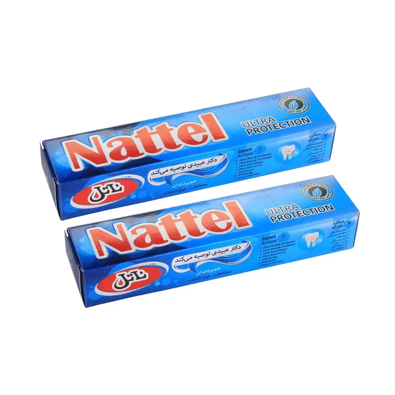 خمیر دندان ناتل مدل 7IN1 حجم 65 میلی لیتر مجموعه 2 عددی - تصویر 2