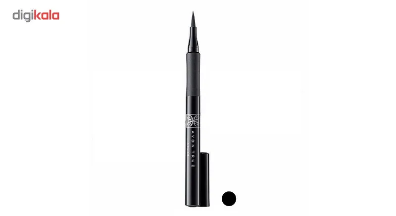 خط چشم مایع آون مدل Avon True Color Super Extend Liquid Pencil Eyeliner حجم 6 میلی لیتر - تصویر 2