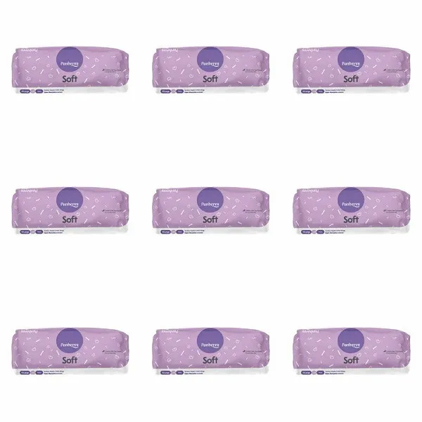 نوار بهداشتی پنبه ریز مدل Lida مجموعه 9 عددی
