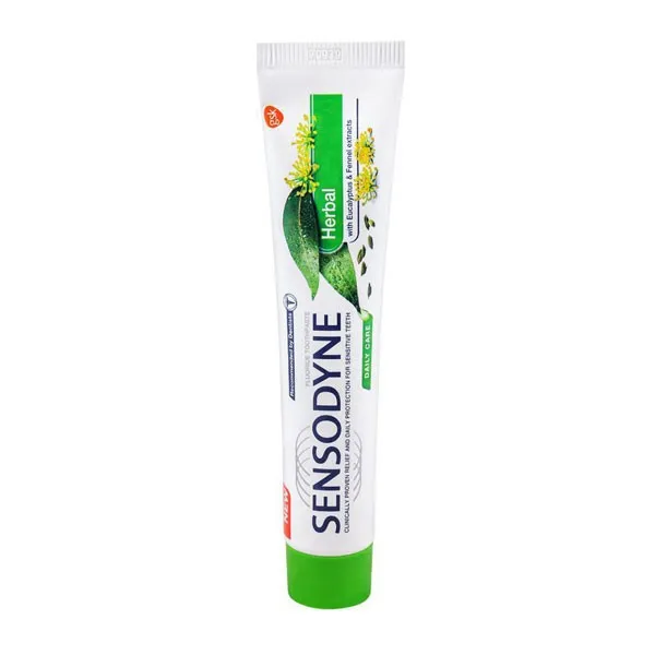 خمیر دندان سنسوداین مدل Herbal حجم 75 میلی لیتر به همراه مسواک سنسوداین مدل Repair and Protect با برس خیلی نرم - تصویر 3