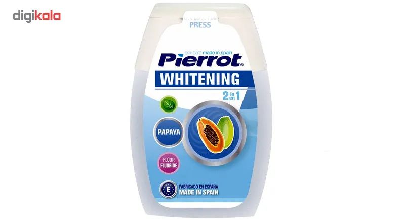 خمیردندان پیرروت مدل Whitening 2 in 1 حجم 75 میلی لیتر - تصویر 2