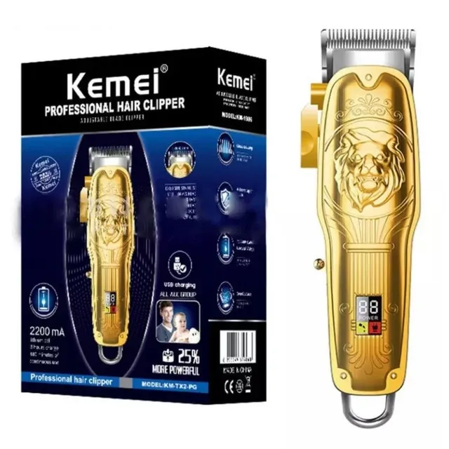 ماشین اصلاح موی سر و صورت کیمی مدل KM-TX2-PG - تصویر 2