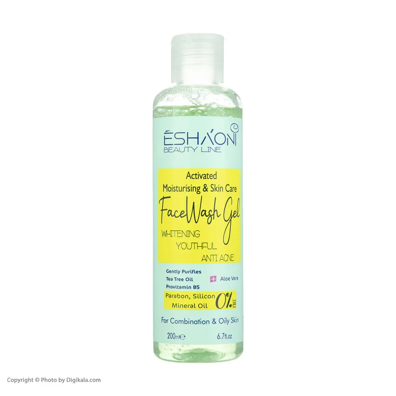 ژل شستشو صورت اشااونی مدل Aloe Vera حجم 200 میلی لیتر  - تصویر 3