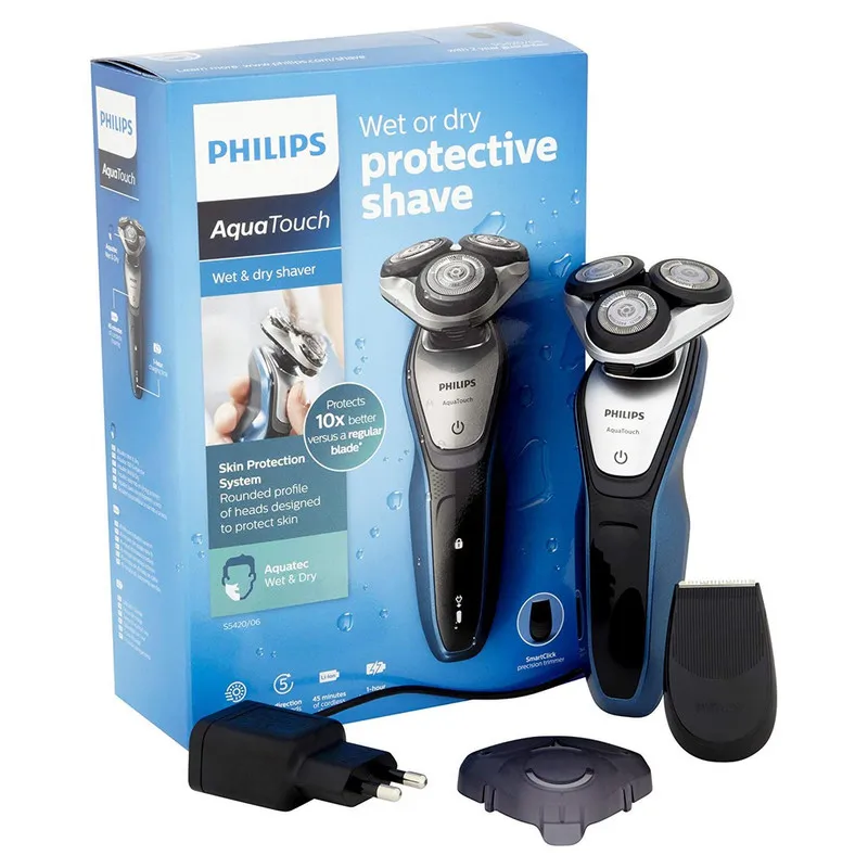 ماشین اصلاح موی صورت فیلیپس مدل AquaTouch 5070 - تصویر 5
