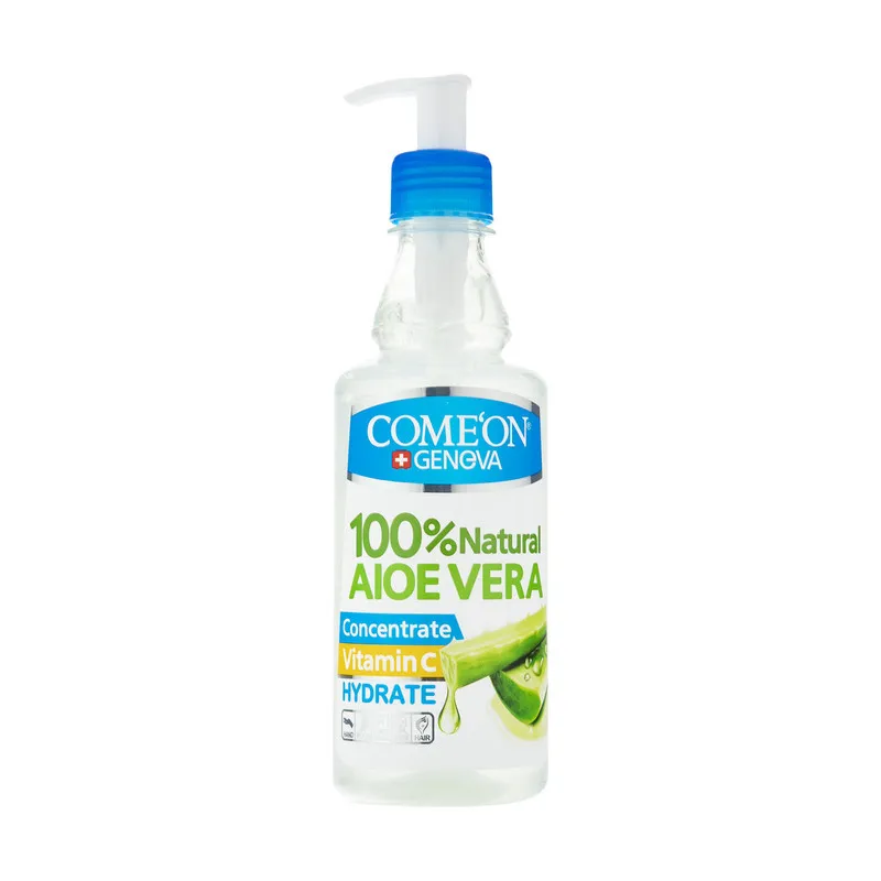 ژل آبرسان کامان مدل آلوئه ورا حجم 400 میلی لیتر به همراه کرم مرطوب کننده کامان مدل Oil Free حجم 400 میلی لیتر - تصویر 2