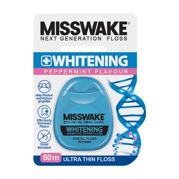 خمیر دندان میسویک مدل Whitening حجم 260 میلی لیتر به همراه دهان شویه میسویک مدل Anti Plaque حجم 400 میل لیتر به همراه نخ دندان میسویک مدال Whitening - تصویر 4