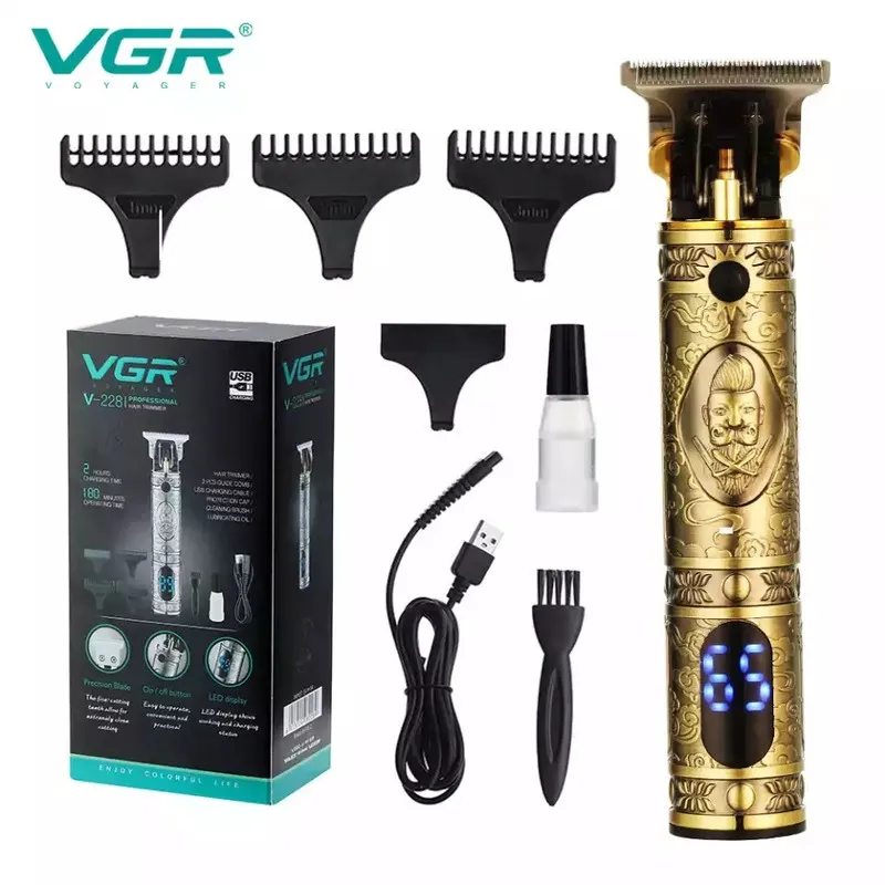 ماشین اصلاح موی سر و صورت وی جی ار مدل V-228 - تصویر 3