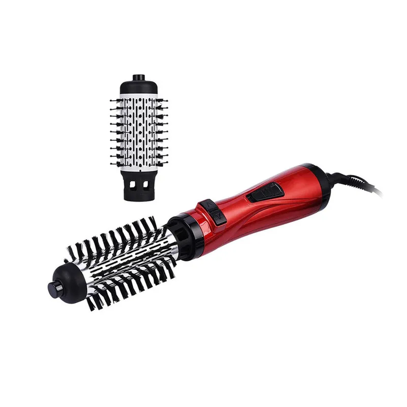 سشوار برس‌دار چرخشی 800 وات جیمی مدل GM-4829، موتور AC، وزن 450 گرم، المنت سرامیک، دارای سری برس‌دار گرد باریک، سری برس‌دار گرد پهن با ویژگی صاف‌کنندگی، حجم‌دهندگی، با قابلیت باد سرد - تصویر 4
