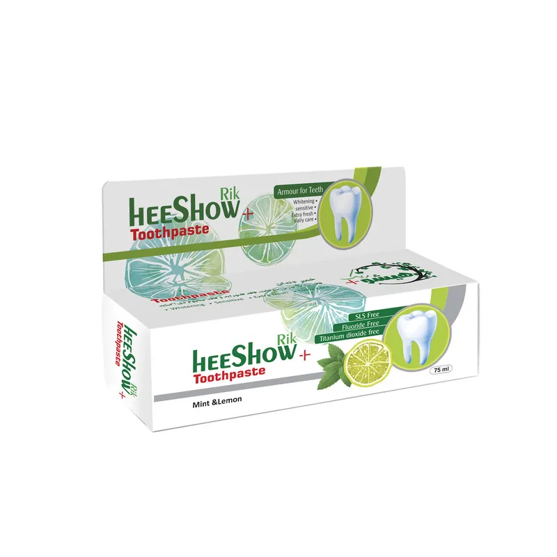 خمیر دندان هیشو ریک مدل mint & lemon حجم 75 میلی لیتر - تصویر 2