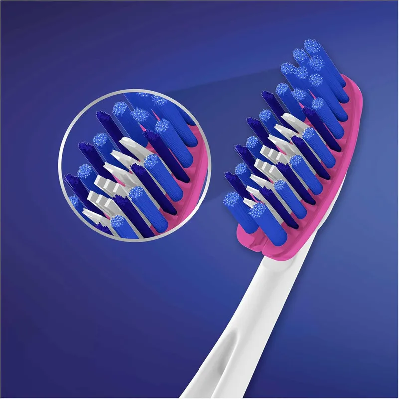 مسواک اورال-بی مدل سری Pro-Flex مدل 3D White با برس نرم - تصویر 4