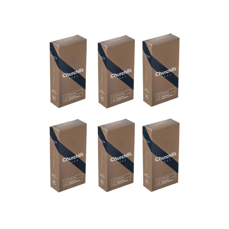 کاندوم چرچیلز مدل Ultra Thin مجموعه 6 عددی - تصویر 2