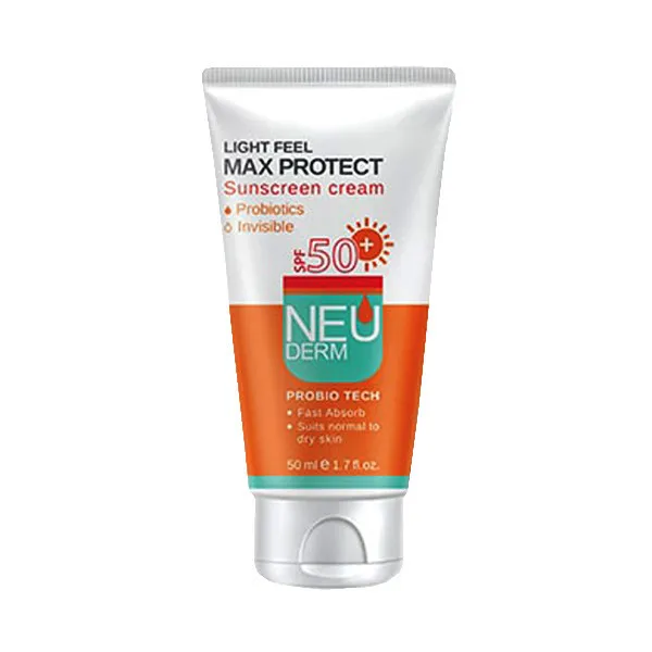 کرم ضد آفتاب نئودرم مدل MAX PROTECT حجم 50 میلی لیتر - تصویر 2