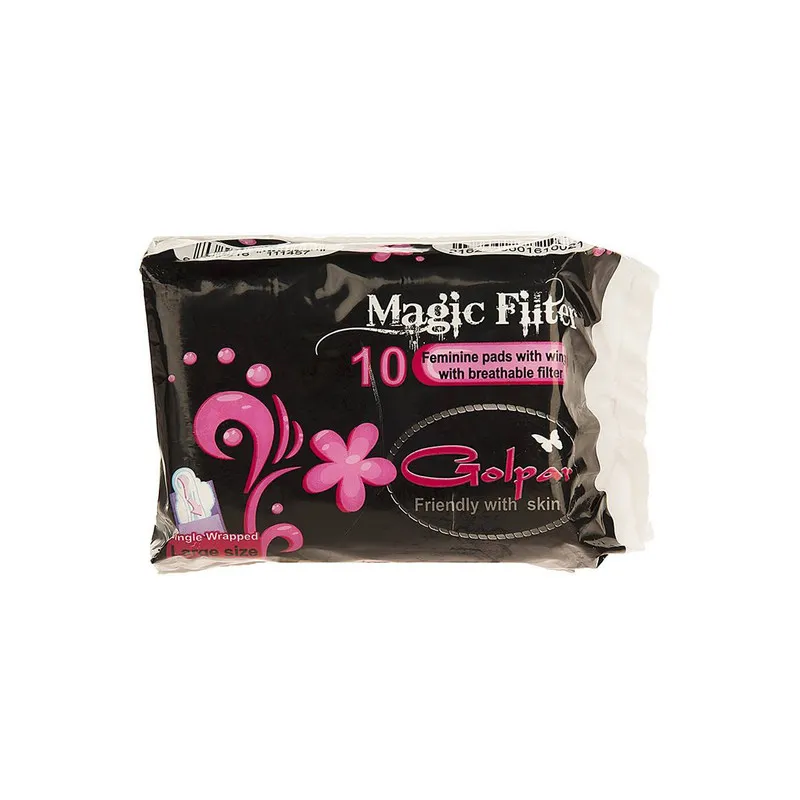 نوار بهداشتی گل پر مدل Magic Filter مجموعه 4 عددی - تصویر 2