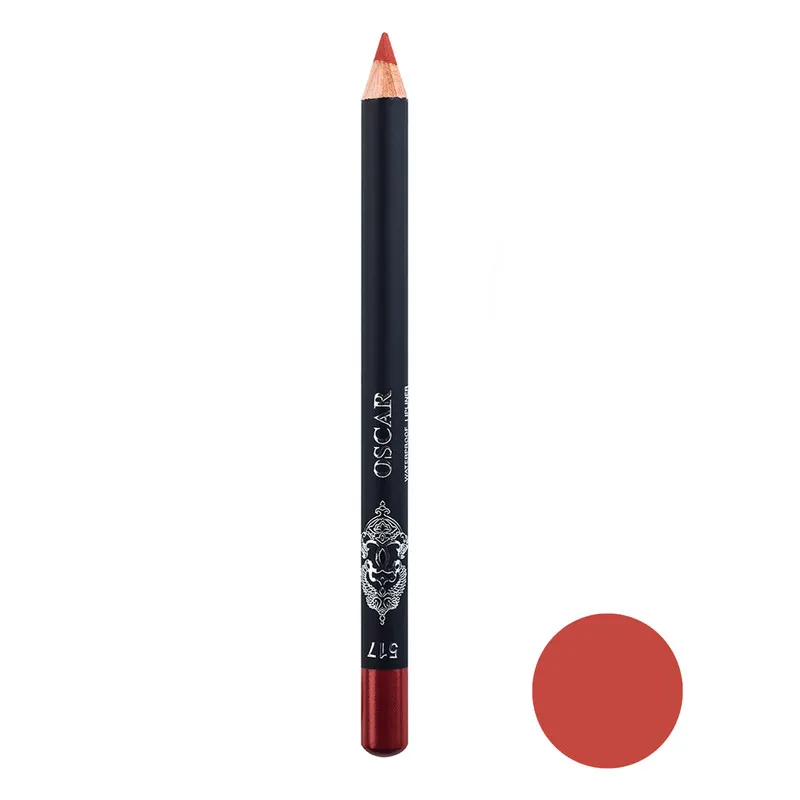 مداد لب اسکار مدل waterproof lipliner شماره 517 - تصویر 2