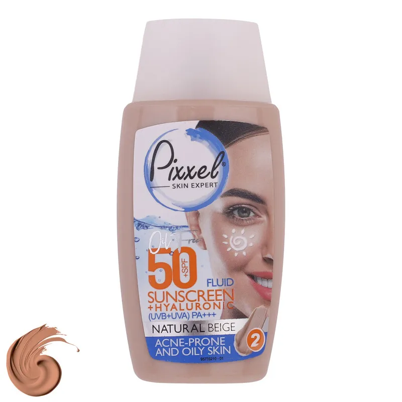 کرم ضدآفتاب پیکسل مدل Natural BEIGE، حجم 50 میلیلیتر - تصویر 2