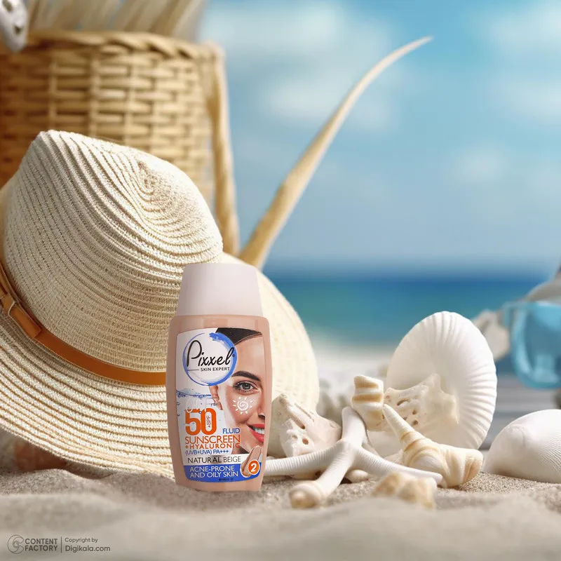کرم ضدآفتاب پیکسل مدل Natural BEIGE، حجم 50 میلیلیتر - تصویر 4