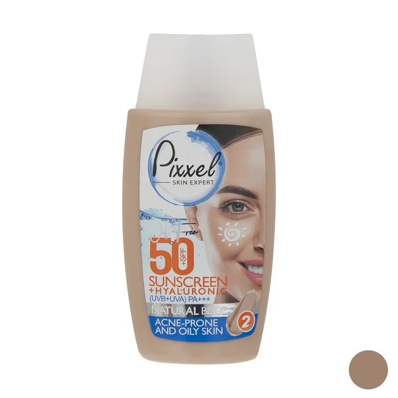کرم ضدآفتاب پیکسل مدل Natural BEIGE، حجم 50 میلیلیتر - تصویر 5