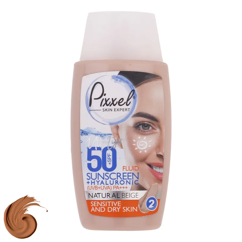 کرم ضدآفتاب پیکسل مدل Natural BEIGE، حجم 50 میلی‌لیتر - تصویر 2
