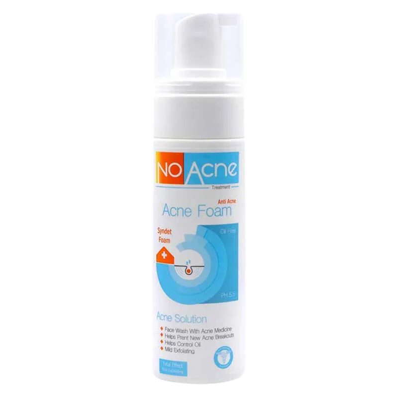 فوم پاک کننده صورت نوآکنه مدل ACNE FOAM حجم 150 میلی لیتر