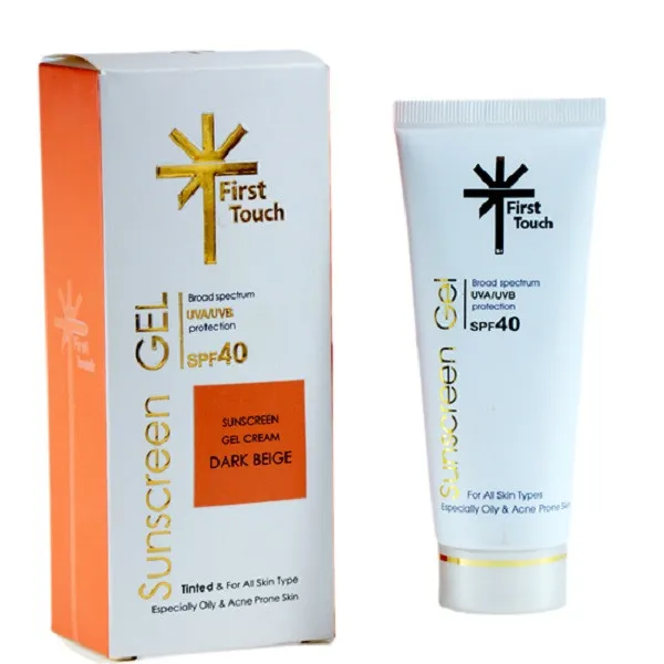 ژل ضد آفتاب فرست تاچ مدل DARK حجم 80 میلی لیتر - تصویر 2
