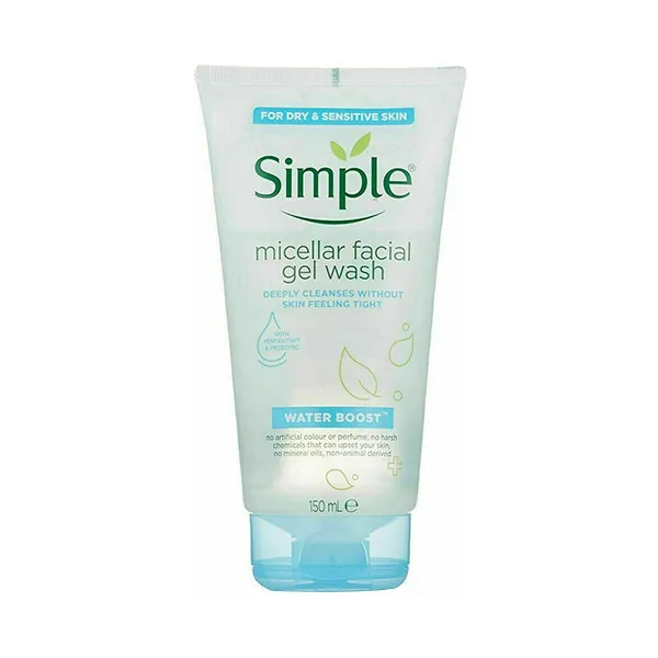 ژل شست‌وشوی صورت سیمپل سری MICELLAR مدل WATER BOOST حجم 150 میلی‌لیتر - تصویر 2