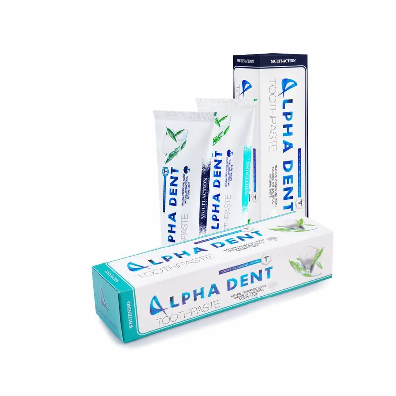 خمیر دندان آلفادنت مدل multi action and whitening حجم 75 میلی لیتر بسته 2 عددی - تصویر 3