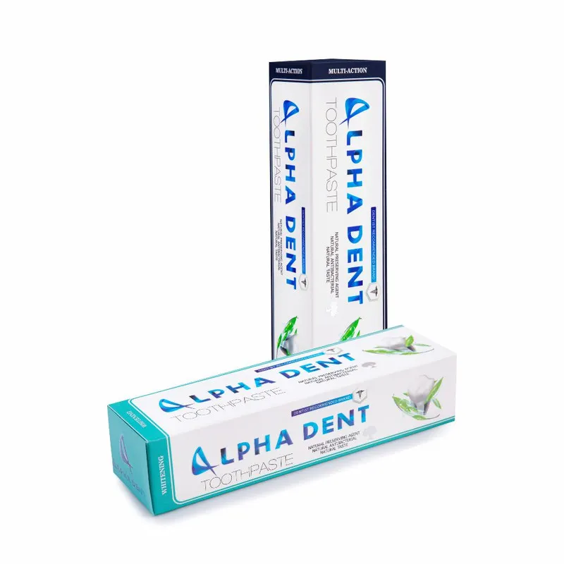 خمیر دندان آلفادنت مدل multi action and whitening حجم 75 میلی لیتر بسته 2 عددی - تصویر 4