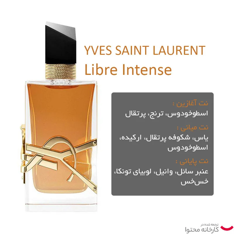ادو پرفیوم زنانه ایو سن لوران مدل LIBRE INTENSE حجم 90 میلی لیتر - تصویر 3
