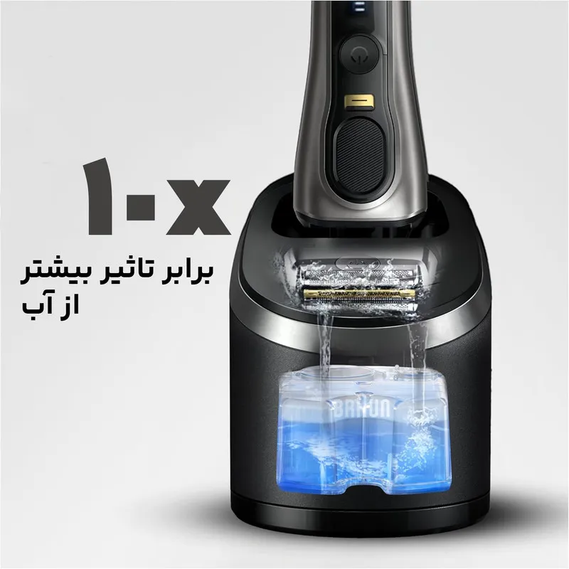 کارتریج شستشو و روان کننده تیغه ماشین اصلاح براون مدل CCR2-5331-ireland بسته 2 عددی - تصویر 6