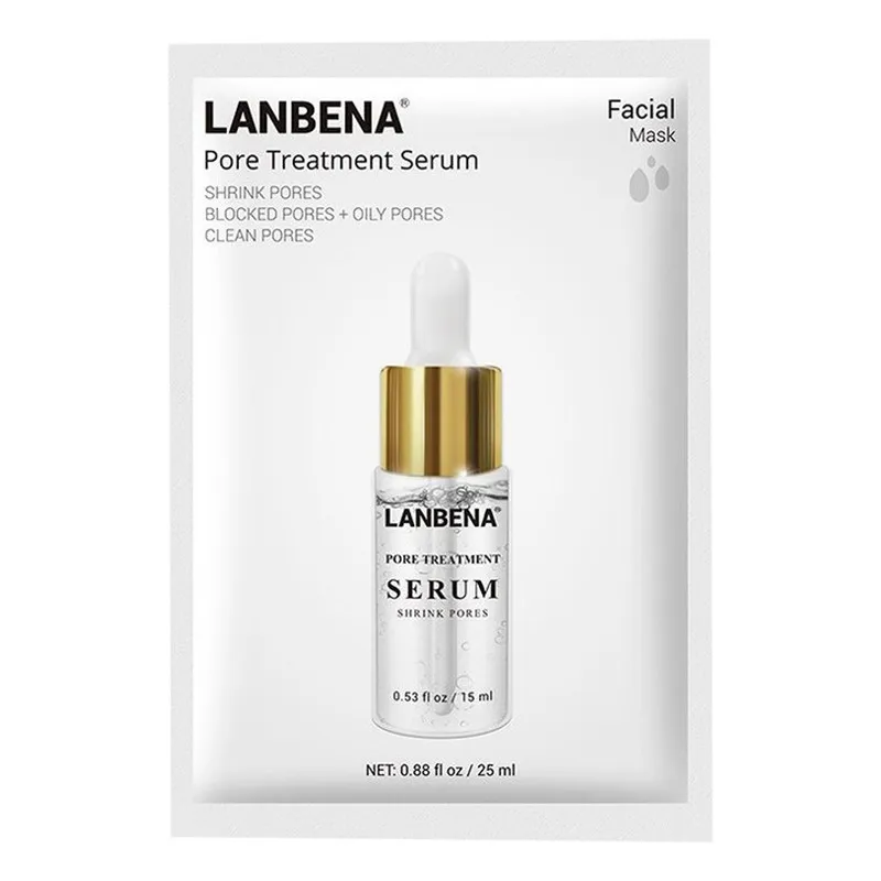 ماسک صورت لنبنا مدل PORE TREA TMENT SERUM حجم 25 میلی لیتر