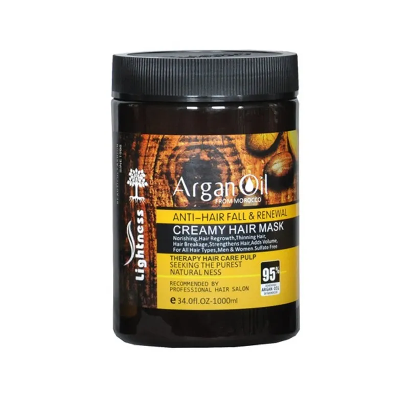 شامپو تقویت‌کننده و ترمیم کننده مو لایتنس مدل argan حجم 900 میلی‌لیتر به همراه ماسک مو لایتنس مدل argan oil حجم 1000 میلی‌لیتر - تصویر 3