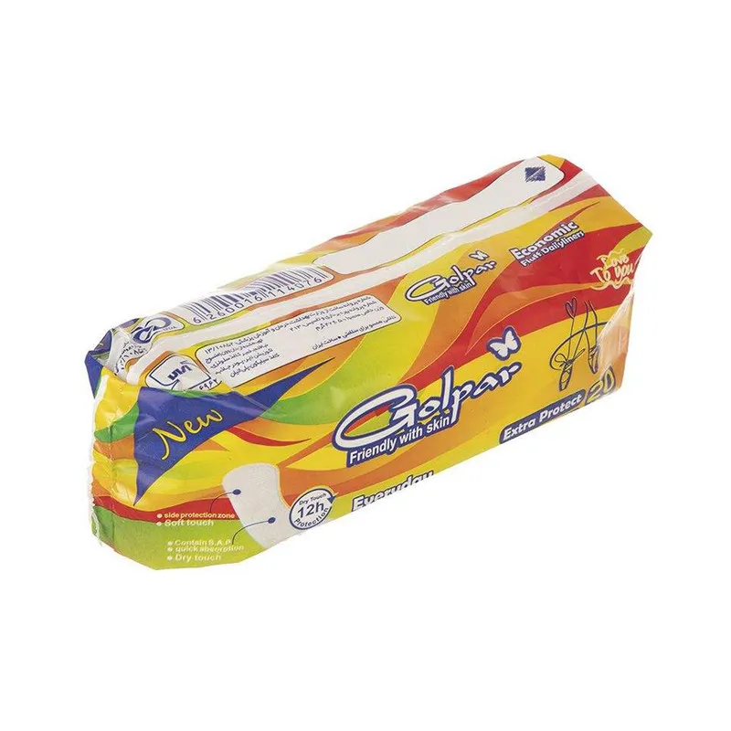 پد بهداشتی گل پر مدل Sensitive سایز بزرگ مجموعه 4 عددی - تصویر 4