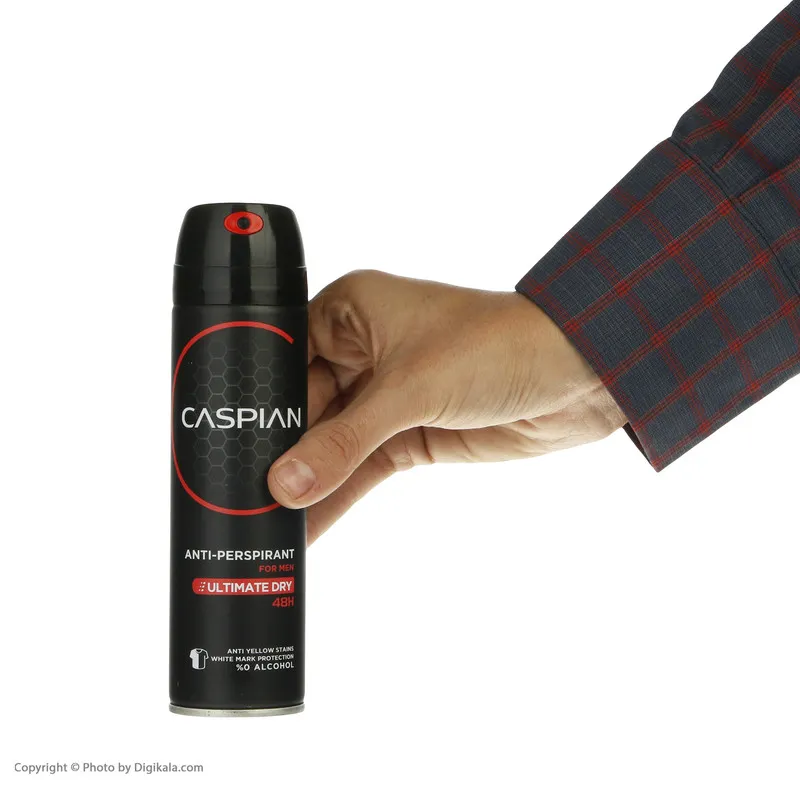اسپری ضد تعریق مردانه کاسپین مدل ultimate dry حجم 150 میلی لیتر - تصویر 2