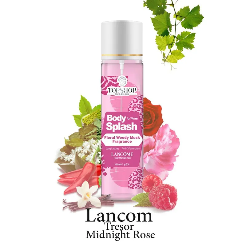 بادی اسپلش زنانه تاپ شاپ مدل LANCOME Midnight Rose حجم 160 میلی لیتر - تصویر 2