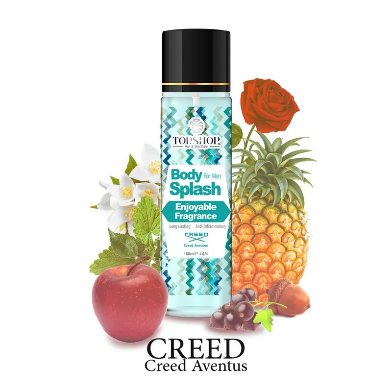 بادی اسپلش مردانه تاپ شاپ مدل Creed Aventus حجم 160 میلی لیتر - تصویر 2