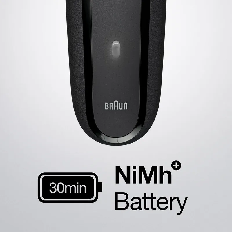 ماشین اصلاح موی صورت براون شارژی مدل S3 300BT - تصویر 3